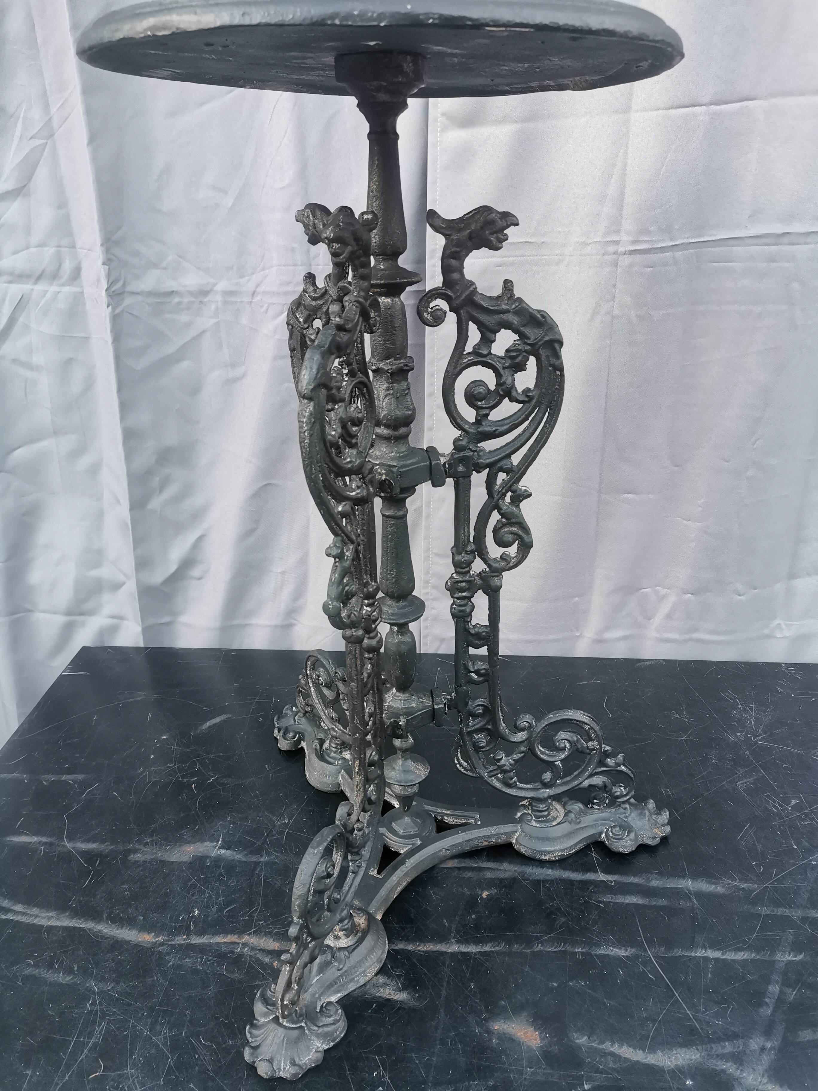 Antique cast iron "Napoleon III" selette