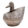 Burmese betel box in the shape of a duck, 1950s