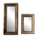 Pair of antique gilded mirrors – French house spirit & wall gallery