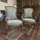 Paire de fauteuils Restauration