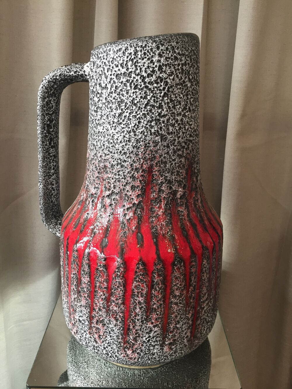 Vase west germany deco vintage scheurich