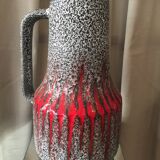 Vase west germany deco vintage scheurich