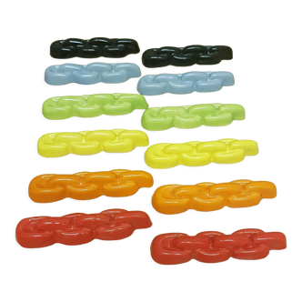 12 porte-couteaux cutlery rests