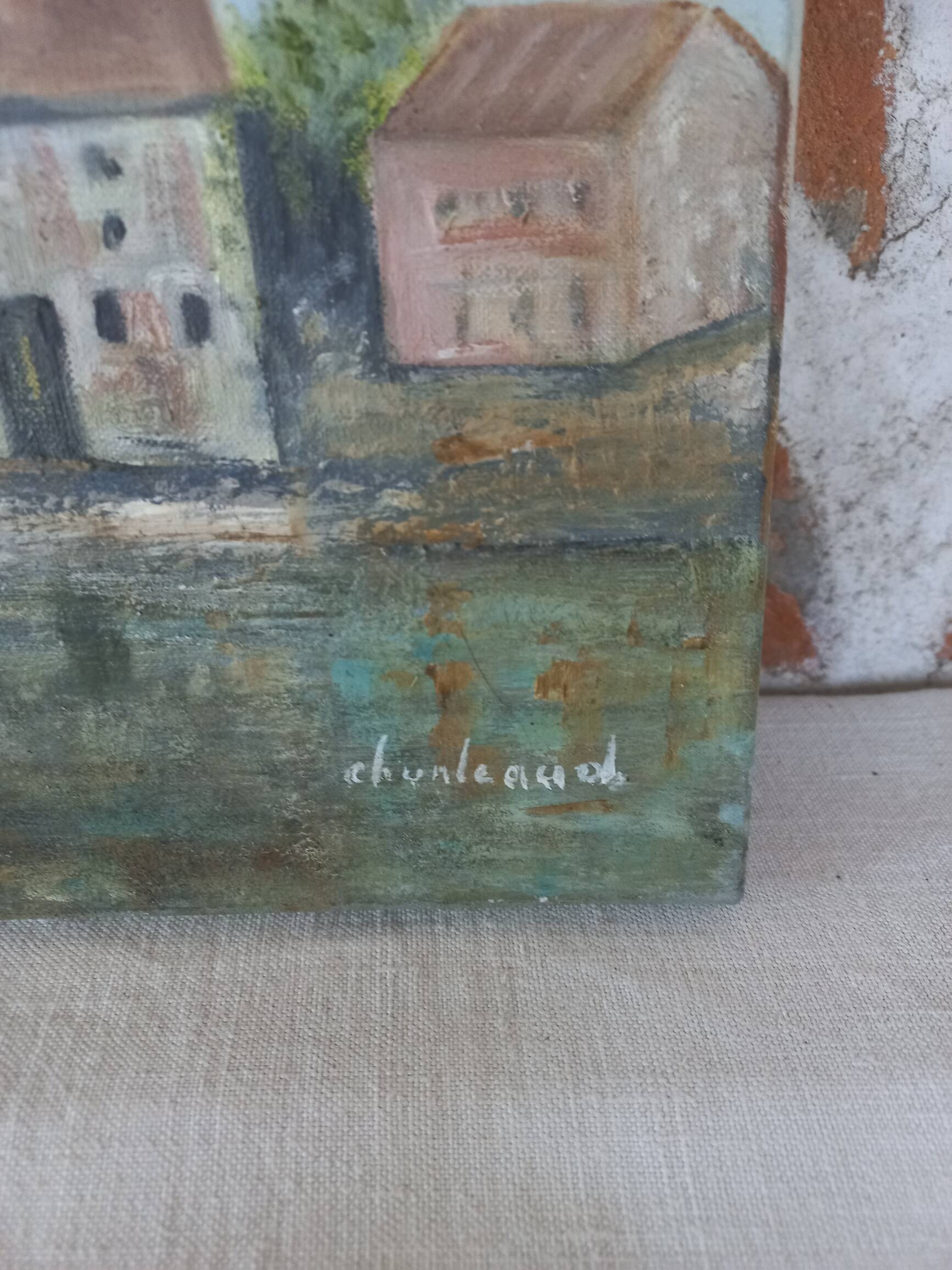 Oil on canvas Honfleur