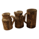 Set of 2 pots and 1 ceramic mug by Gustave RAYNAUD