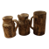 Set of 2 pots and 1 ceramic mug by Gustave RAYNAUD
