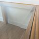 Table basse bois et verre