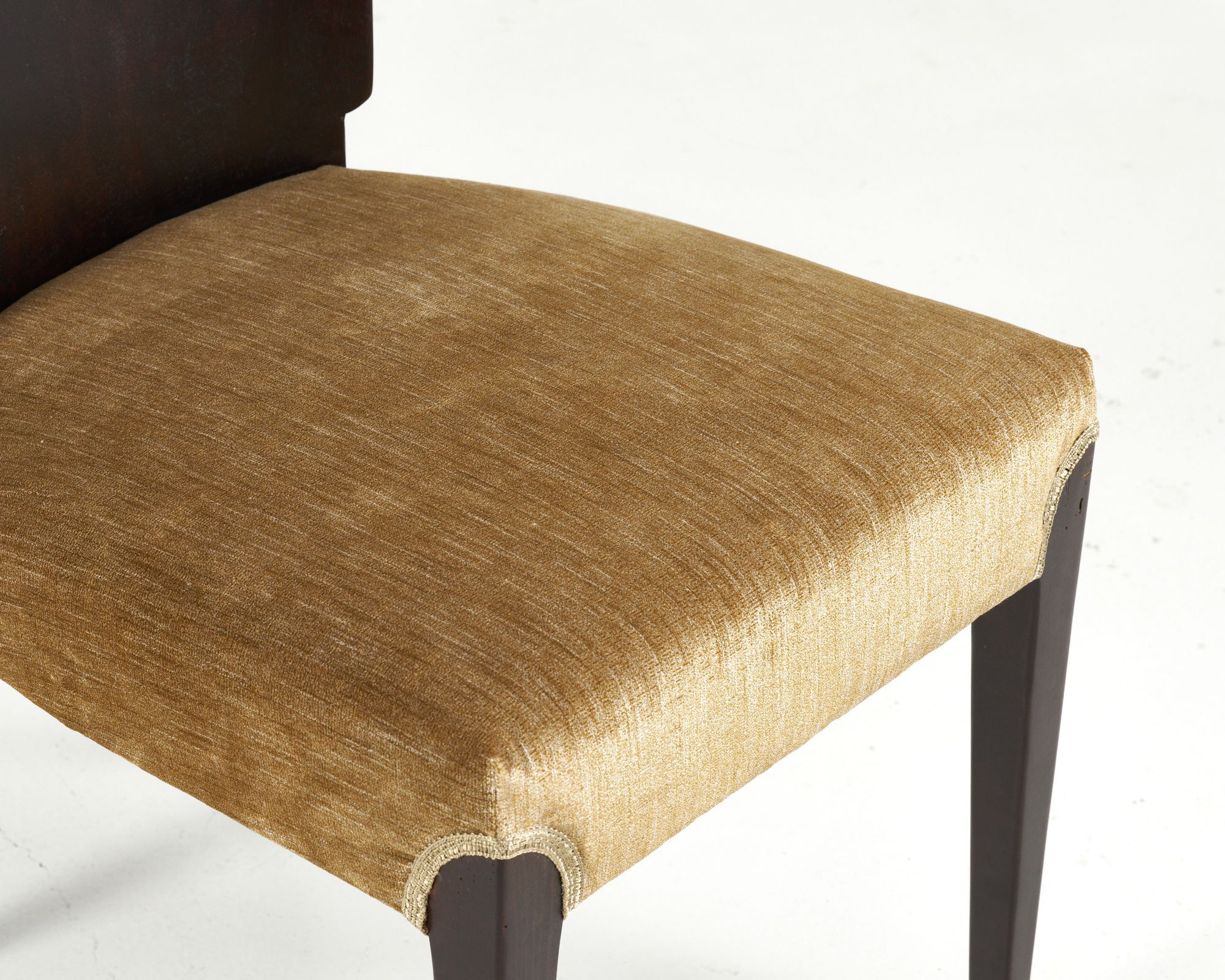 Set of 4 model h-214 j. halabala dining chairs, 30