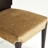 Set of 4 model h-214 j. halabala dining chairs, 30