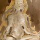 Signed painting, mixed media, female portrait "Zen"
