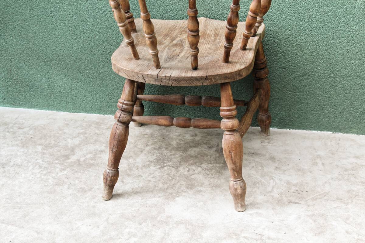 Victorian armchair, called "captain's"