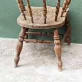 Victorian armchair, called "captain's"