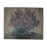 Still life painting signed