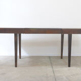 Fully renovated walnut folding dining table by Setona, 1950s