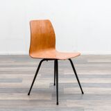 Set of 6 Pagholz chairs in a two-tone design, Pag Presswerke edition.