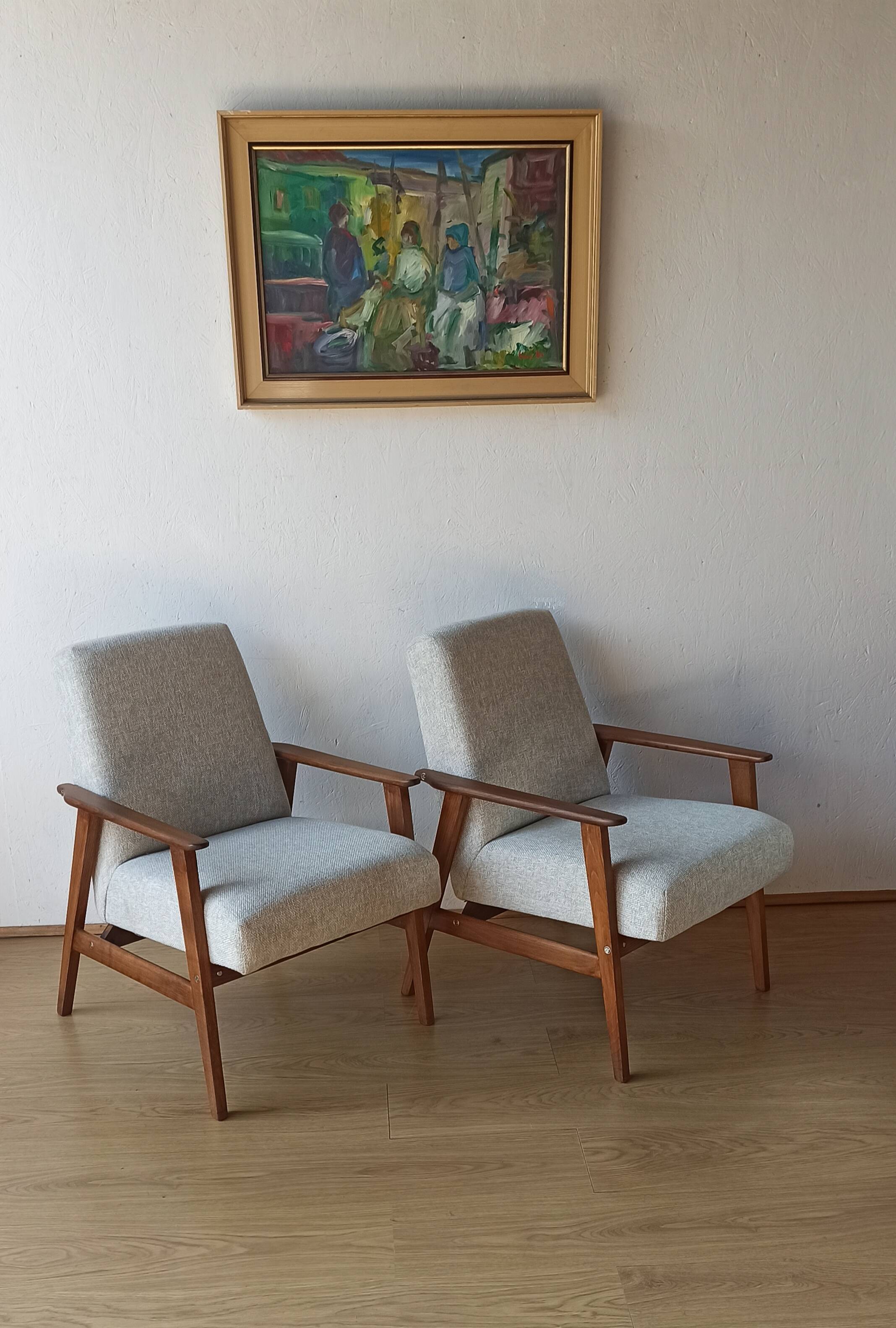 Midcentury  armchairs 1970.