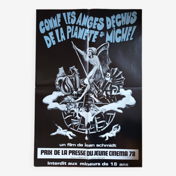 Affiche cinéma film Comme Les Anges Déchus de la Planète St Michel