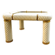 Ceramic and mirrored glass coffee table by Tommaso Barbi, Italy, 1960s.