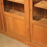 1940 oak glass library