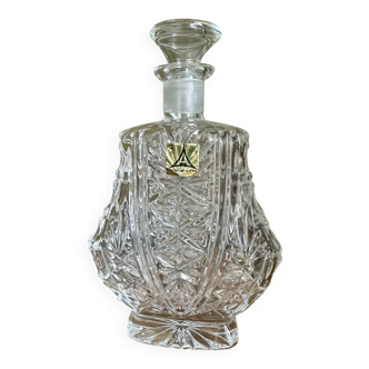 Anna Hutte crystal bottle from the 60s
