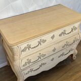 Commode Louis XV ancienne aérogommé