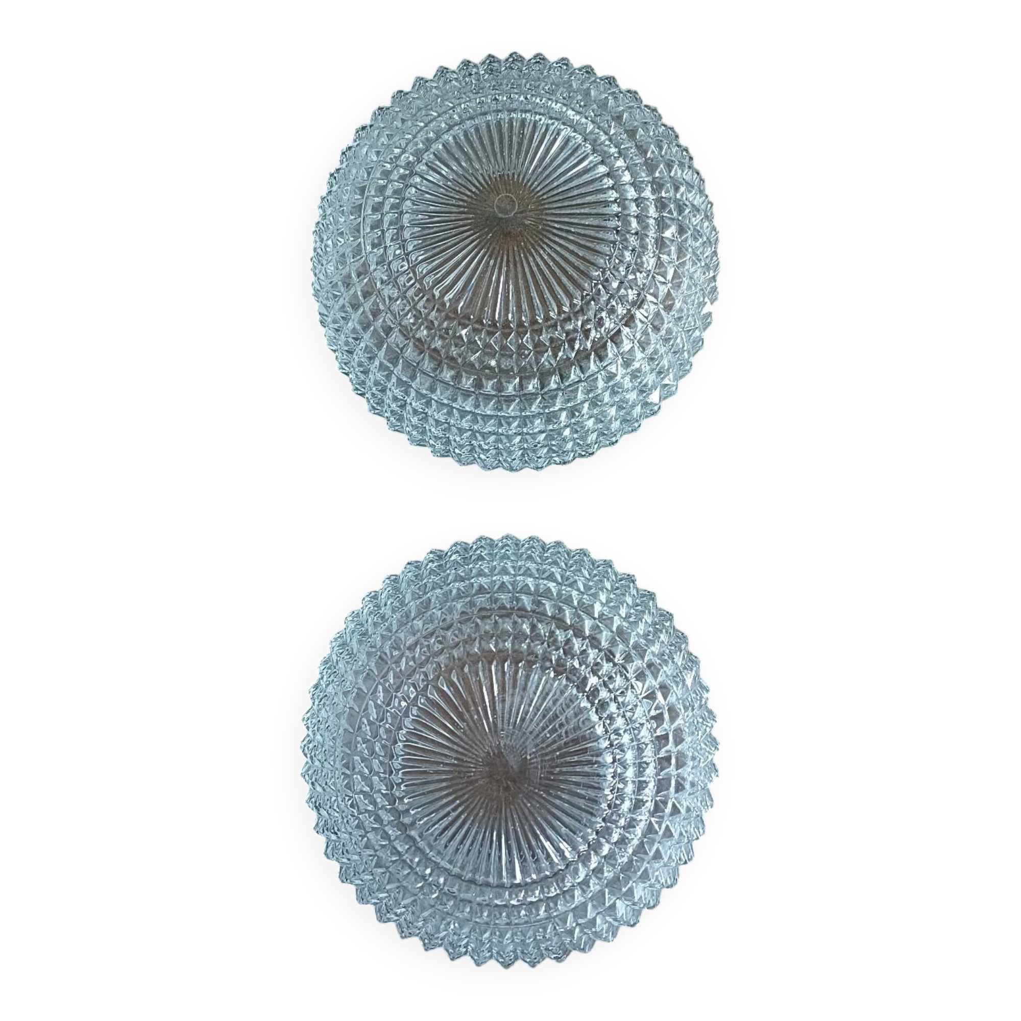 Pair of 1960s wall/ceiling lights