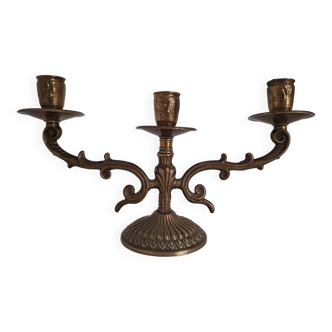 Chandelier en laiton vintage