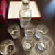 Crystal whisky service Artisanat de Lorraine