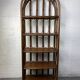 Rattan shelf