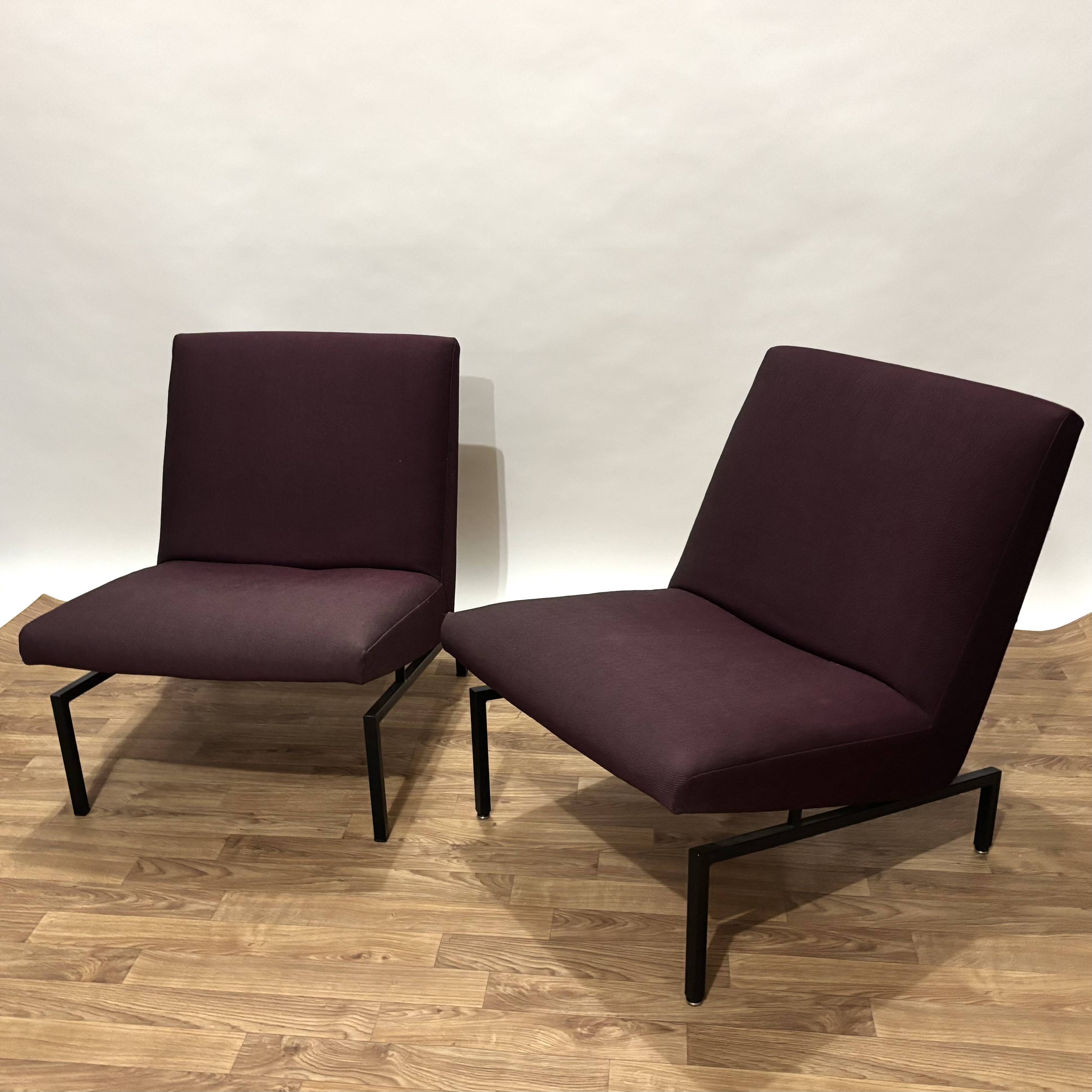 pair of armchairs by Joseph-André Motte for Steiner