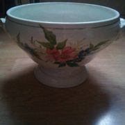 old Saint Amand soup tureen in very good condition 19th century