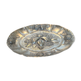 Empty silver metal pocket