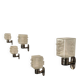 Rare Set of 5 Sconces by Albano Poli for Poliarte 1960s