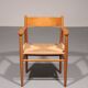 Dining chairs oak and new papercord by Hans J. Wegner for Carl Hansen CH37