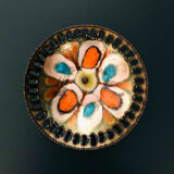 Enamelled metal cut Laurana Rame d'Arte, Italy 60s