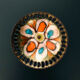 Enamelled metal cut Laurana Rame d'Arte, Italy 60s