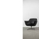 Fauteuils pivotants noirs, 1970