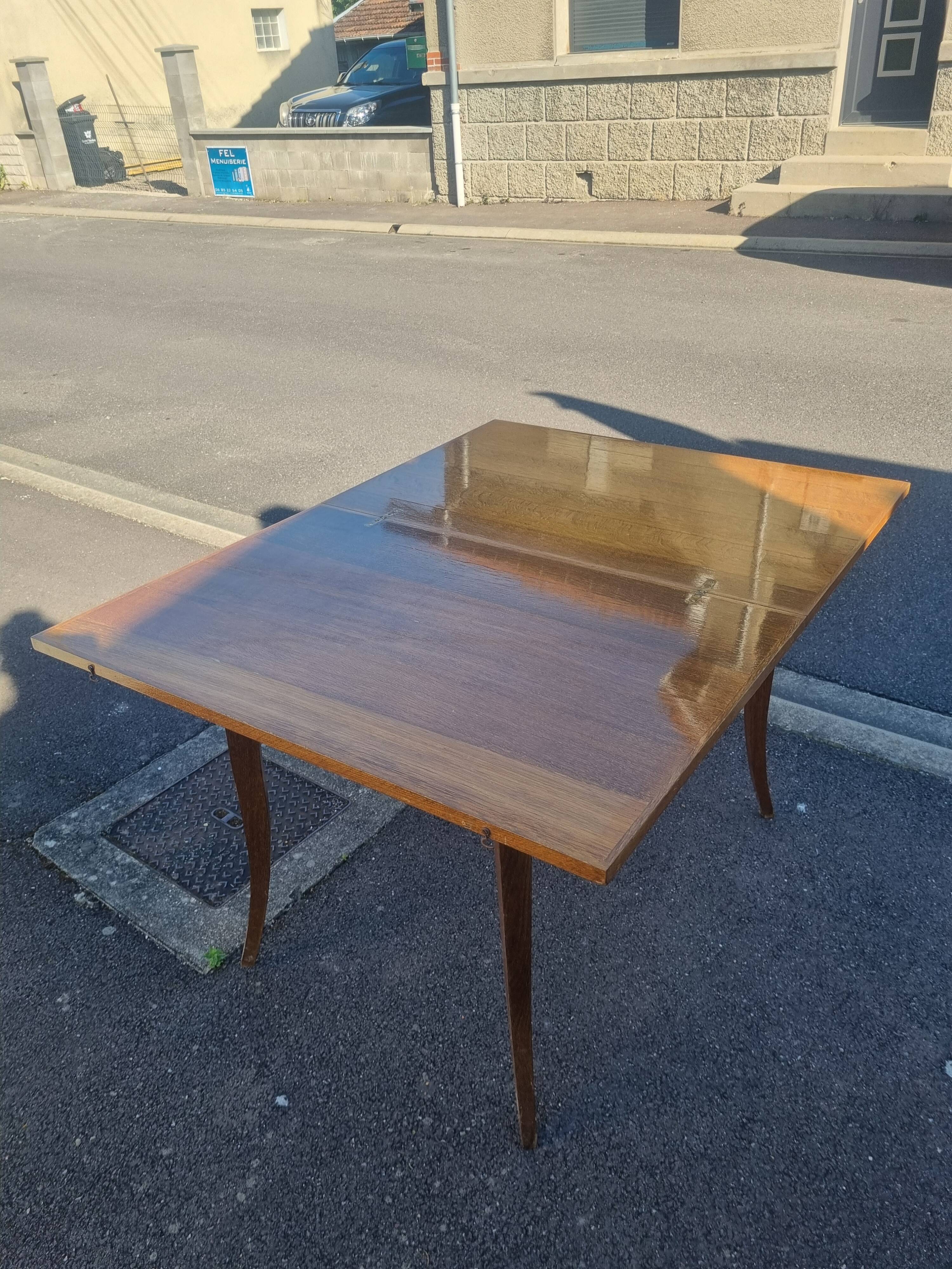 Old folding table