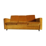 Canapé velours convertible