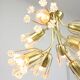 Mid-Century Chandelier by Emil Stejnar for Rupert Nikoll / 1950s Austria / Flower Bouquet Light