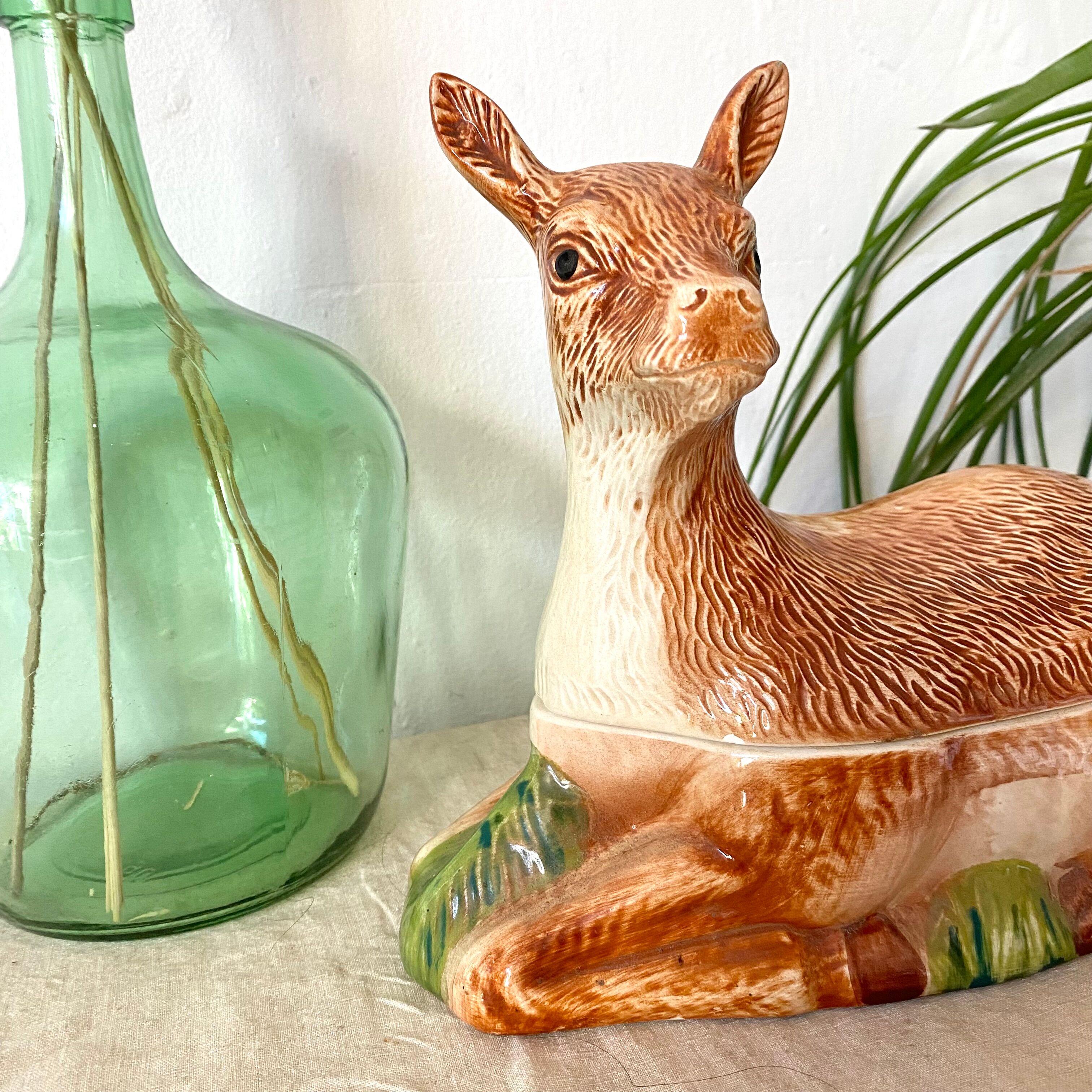 Michel Caugant earthenware terrine