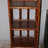 Rattan shelf