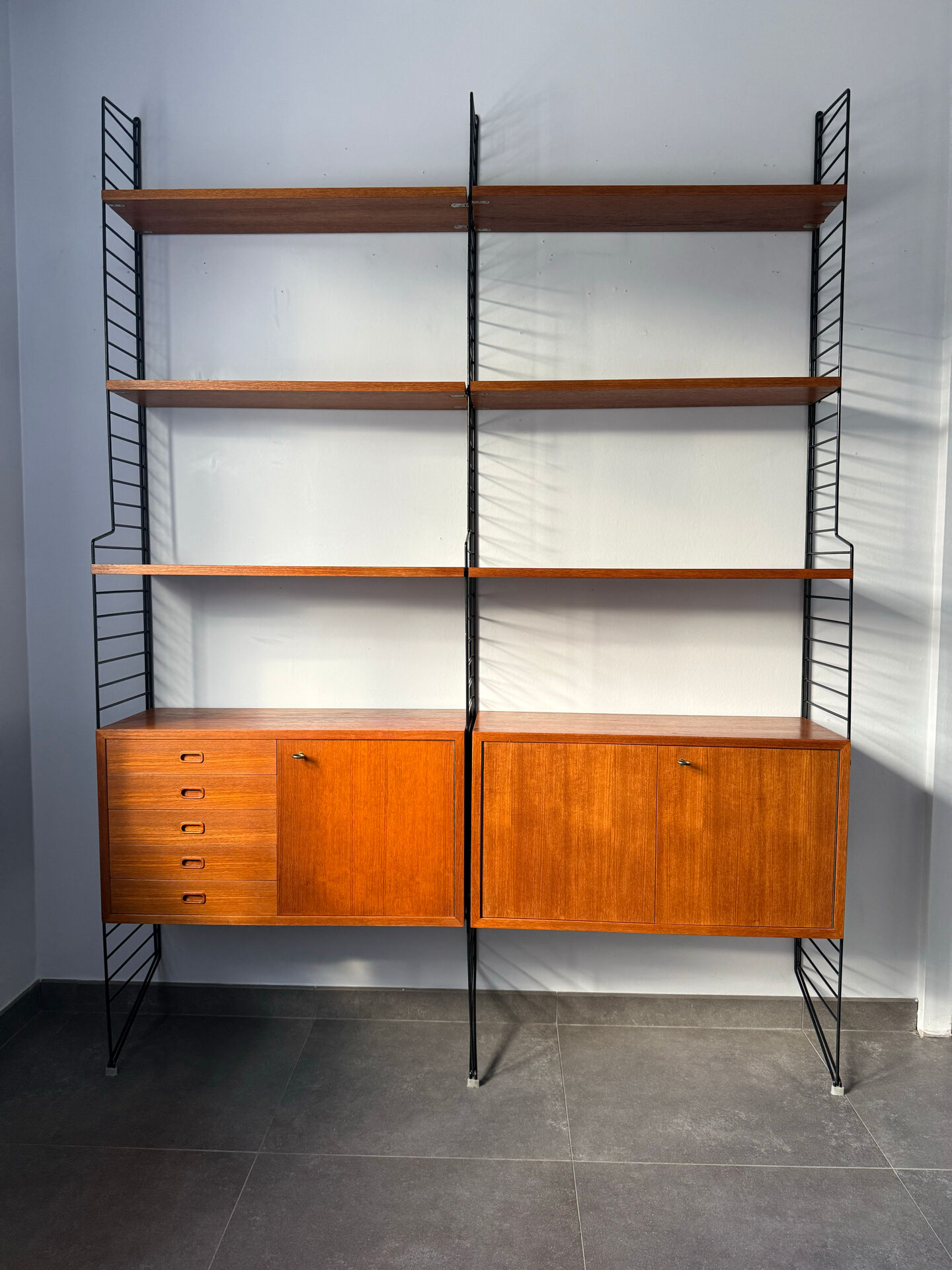 Scandinavian library Nisse Strinning 1960