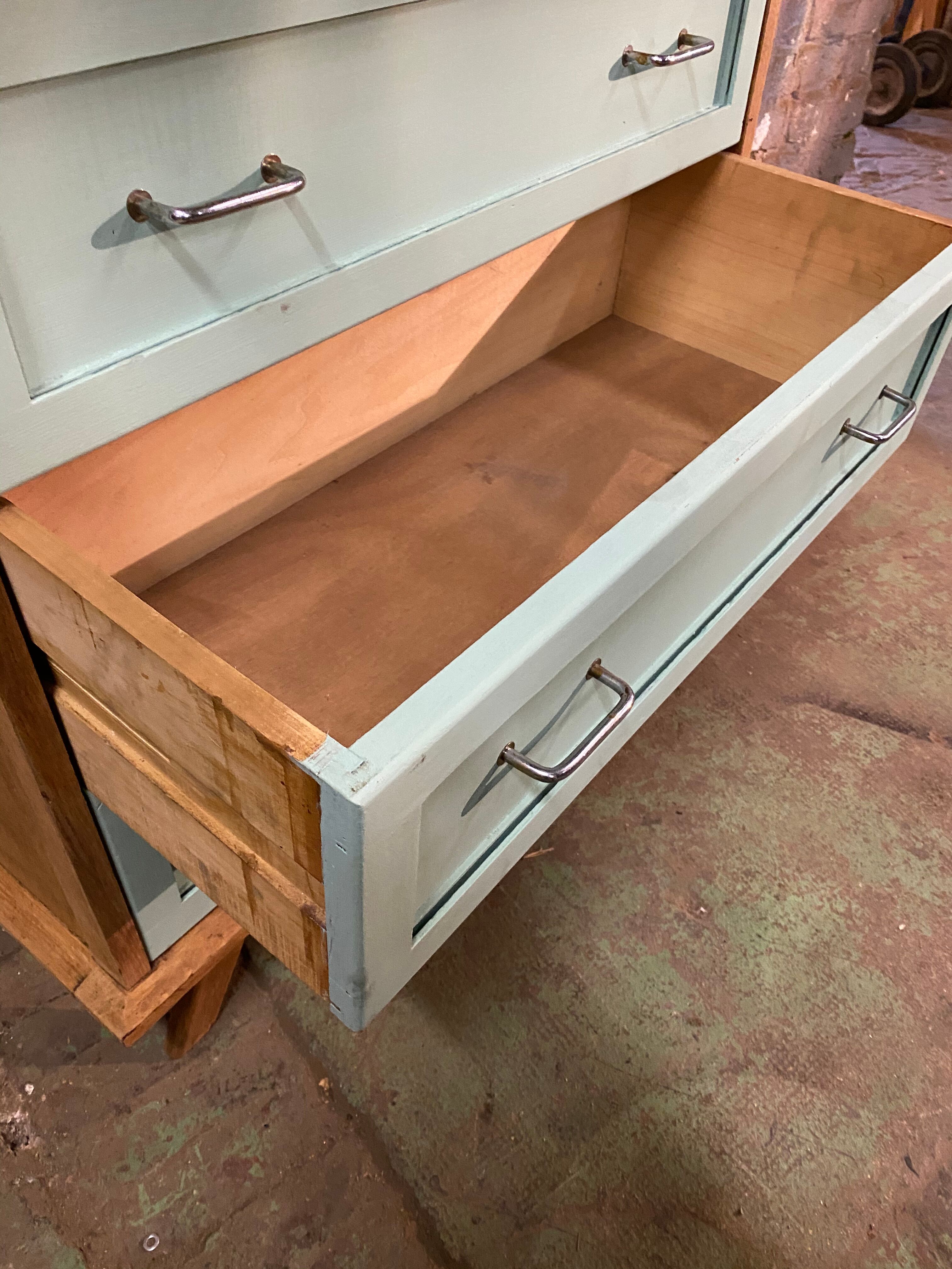 Dresser vintage feet oak compass
