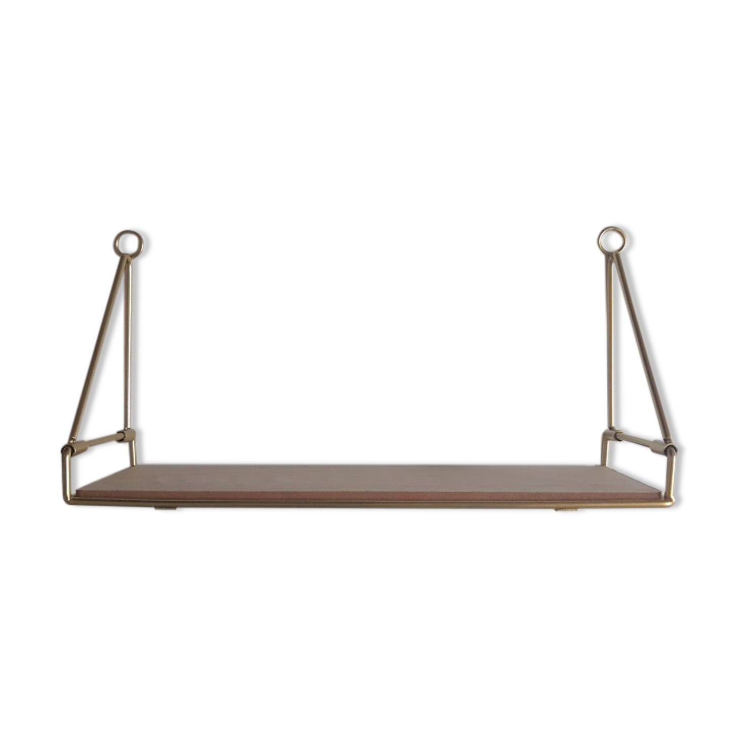 Brass shelf