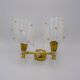 Wall light double Rockabilly