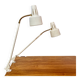 Pair of large industrial lamps 1950.