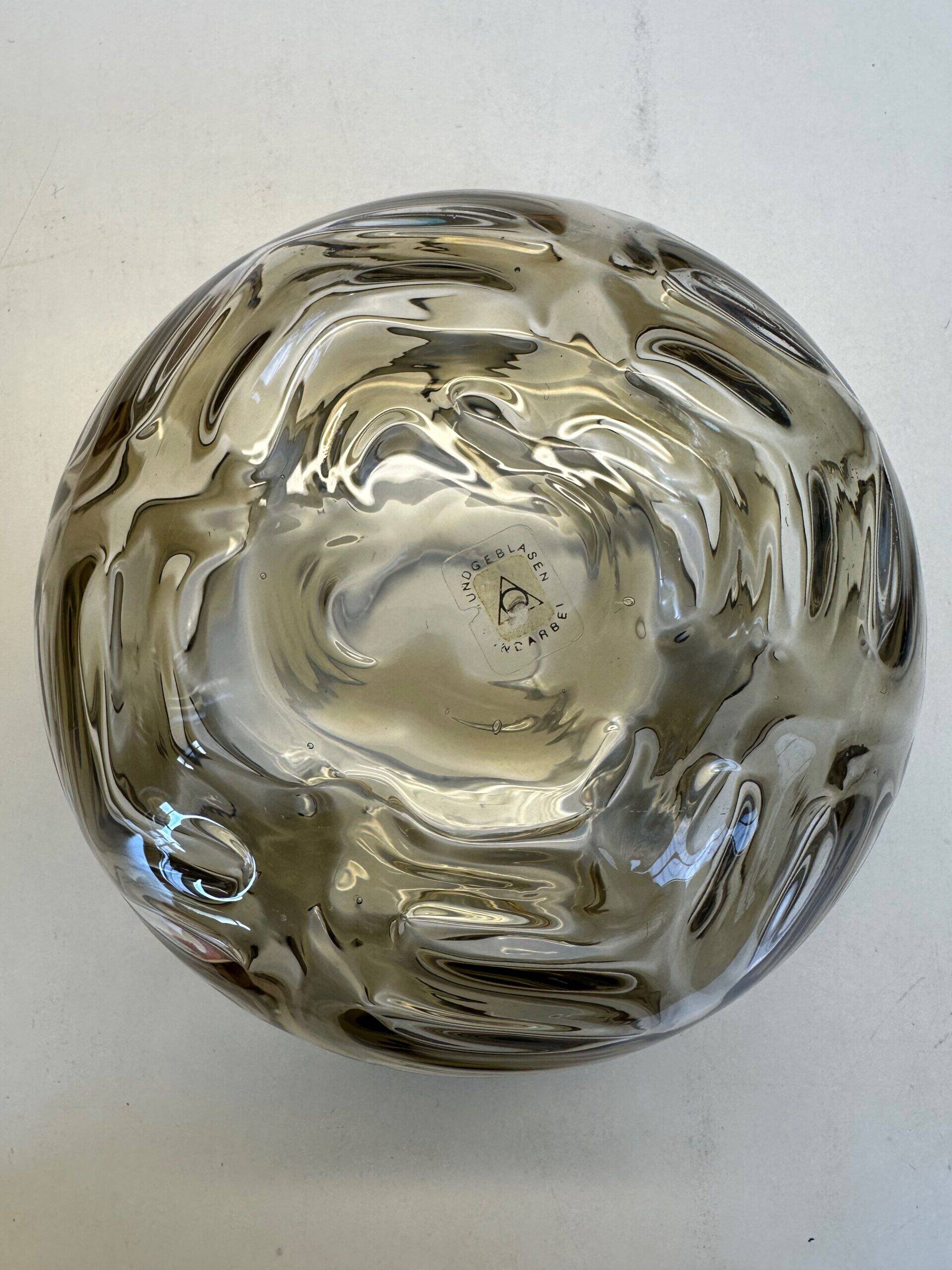 Vintage cascade pendant lamp – Oberglas Austria