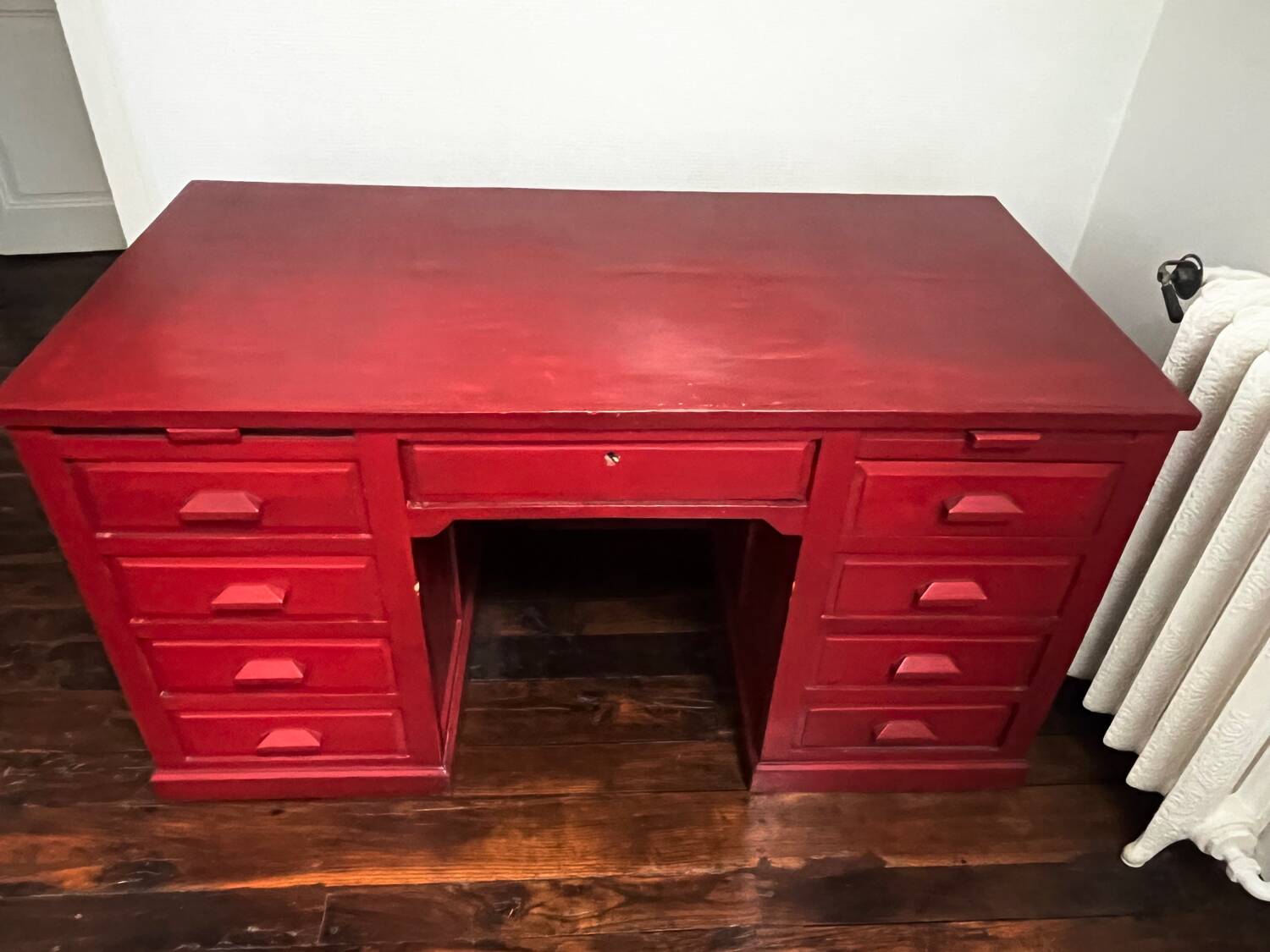 1950 painted wood desk