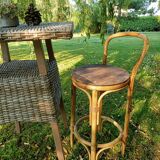 Bamboo bar stool